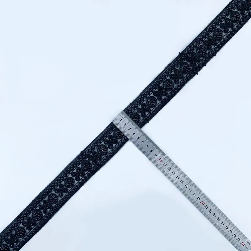 Bordure de dentelle noire ornée · 43 — Noir