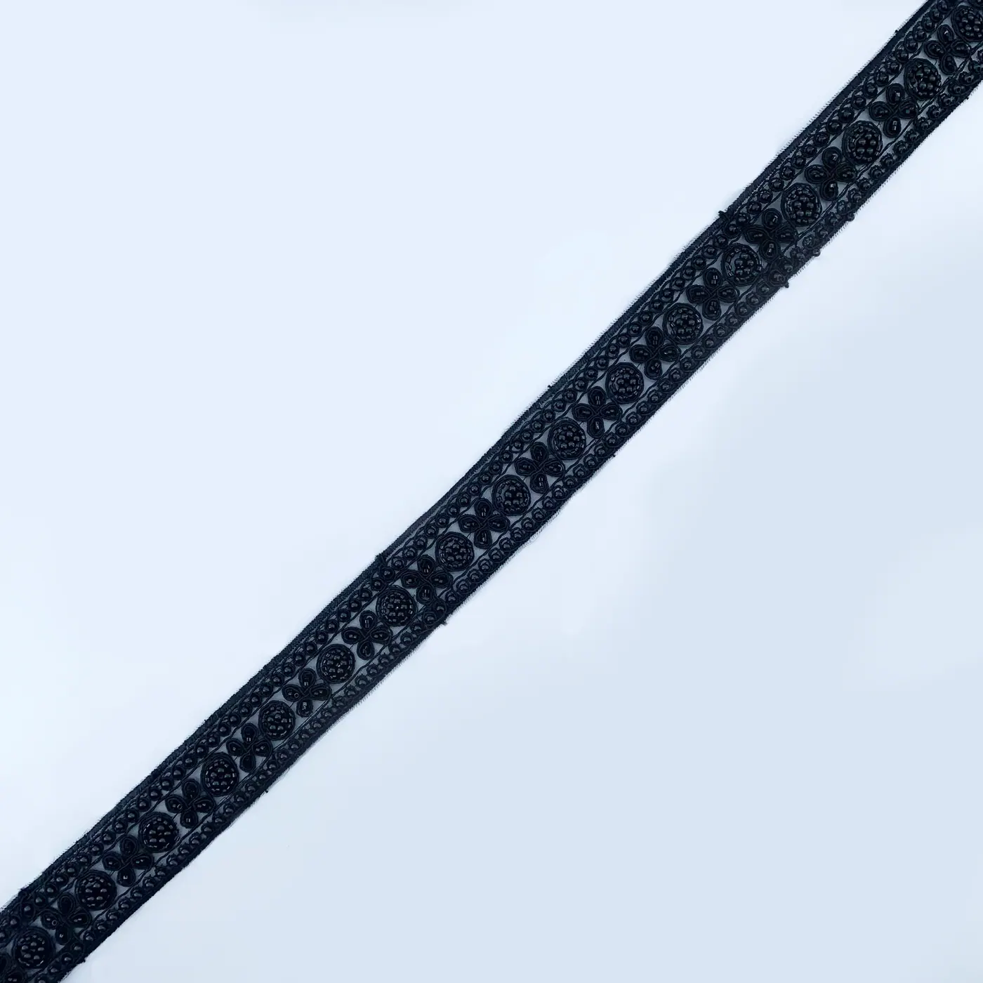 Bordure de dentelle noire ornée · 43