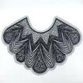 Applique d’encolure éventail noir — 5