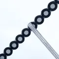 Black & gold circle trim — 2