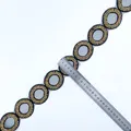 Black & gold circle trim — 3