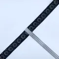 Bordure anneaux noirs et dorés — 2