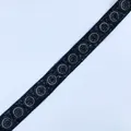 Bordure anneaux noirs et dorés — 1