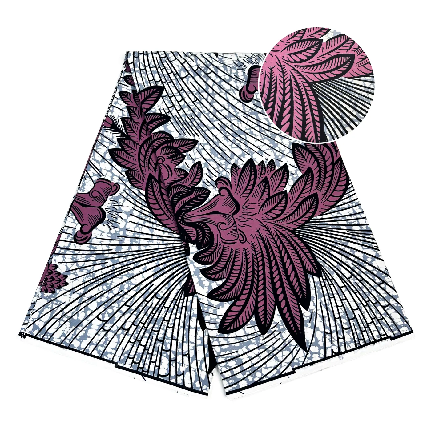 Wax plumes bordeaux