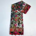 Imprimé floral brodé — 7