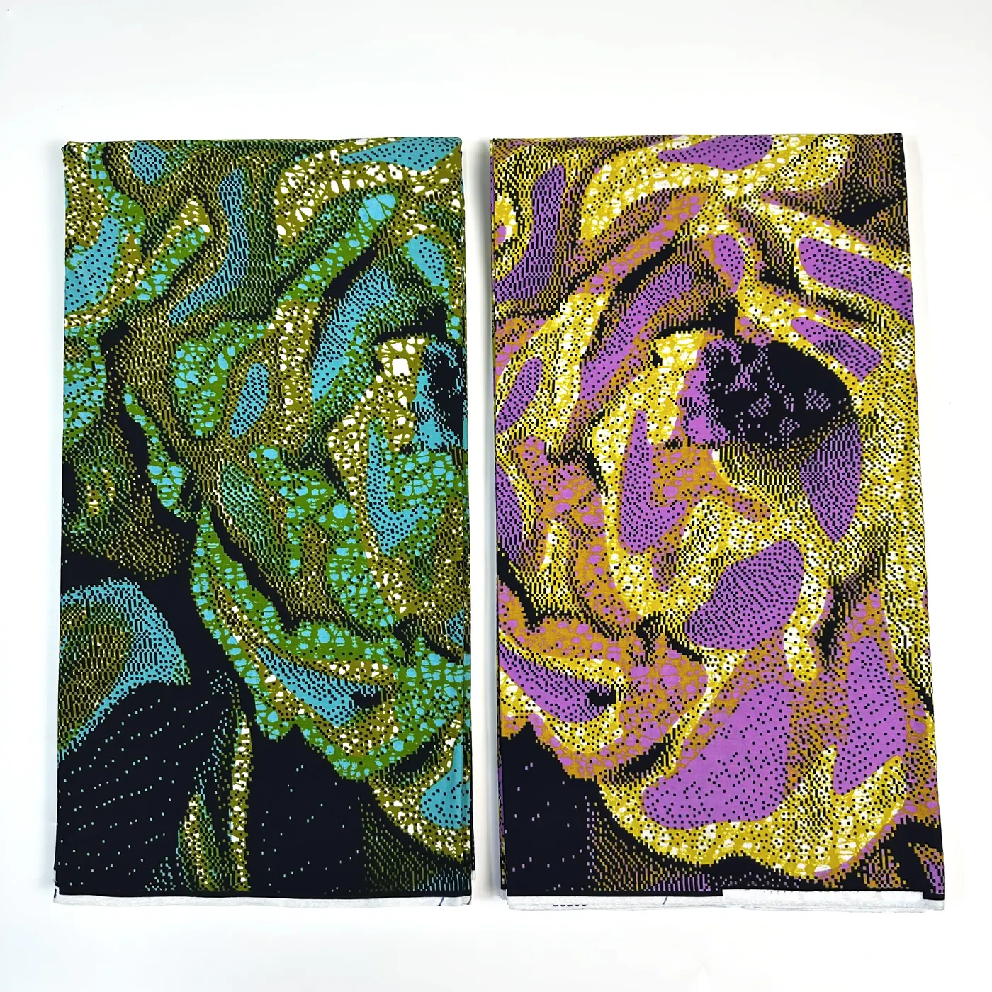 Green & gold leaf wax