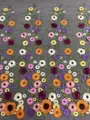 Bordure de marguerites · tissu brodé — H066 — 1