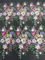 Guirlandas florais pendentes · tecido bordado — H086 — 1