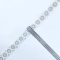 Galon médaillons ivoire et doré — 2