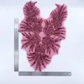 Applique d’encolure botanique rose — 1