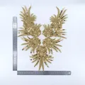 Applique d’encolure botanique rose — 9