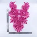 Applique d’encolure botanique rose — 6