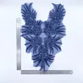 Applique d’encolure botanique rose — 3