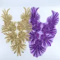 Applique d’encolure botanique rose — 15
