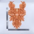Applique d’encolure botanique rose — 4