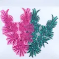 Applique d’encolure botanique rose — 17
