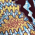 Sky blue floral fan — 2