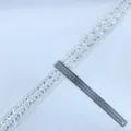 Galon chaîne ovale blanc — 2