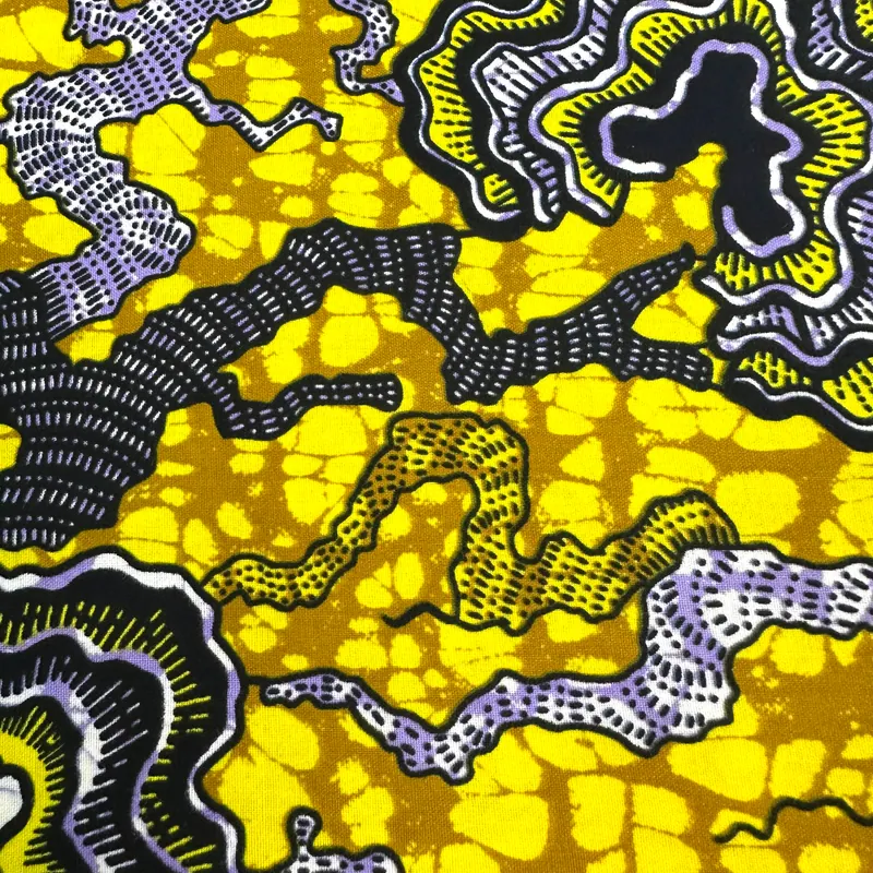 Wax com labirinto amarelo — Amarelo, cinzento e preto